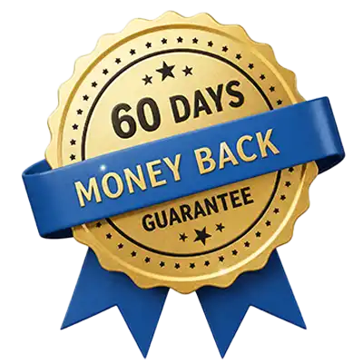60-day money-back guarantee
